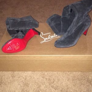 Brand New Louboutin Over Thigh Highs